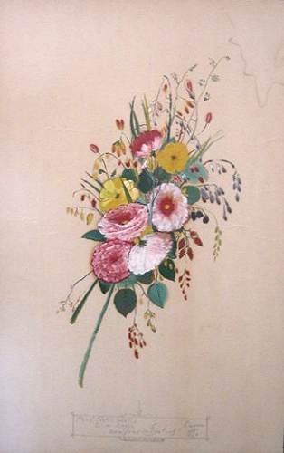 06 Flower Painting by John Wright