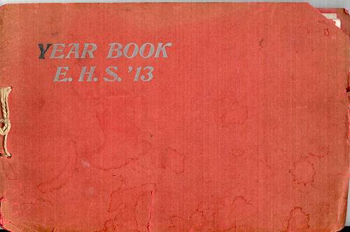 20 E. H. S. 1913 Yearbook Cover