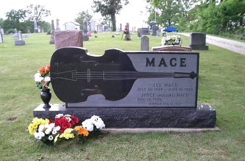 26 Lee Mace Tombstone - Gott Cemetery