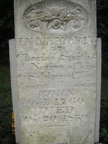 13 Charles Smith Tombstone