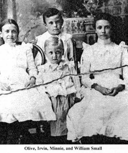 06 Arthur Small Children: Olive, Irvin, Minnie and William Small