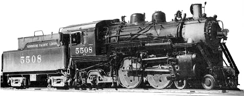 10 Missouri Pacific Engine