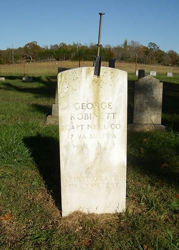 09 George Robinett - 1795-1864 - Fought in 1812 War