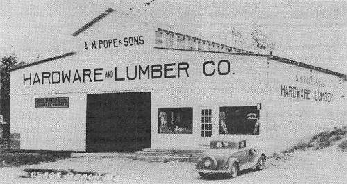 06 A. M. Pope Hardware and Lumber