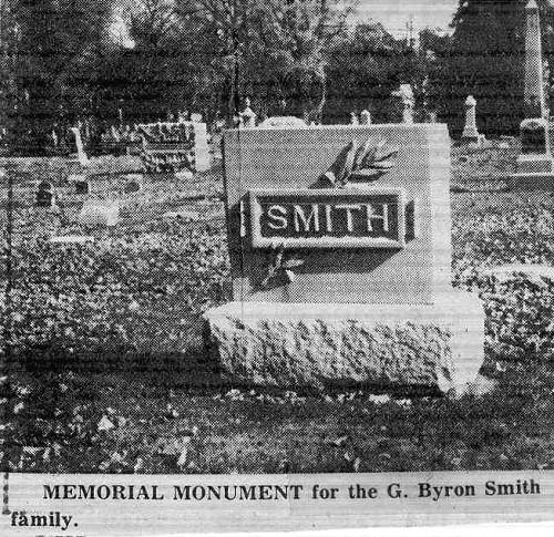 21 Memorial Marker for Smith Family