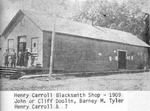 06 Henry Carroll Blacksmith Shop - 1909