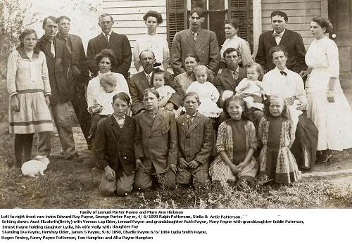 26 Payne Family - 1912