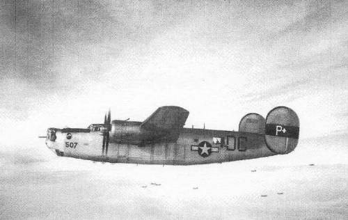 13 B-24 of 392nd Bomb Group, 577th Squadron
