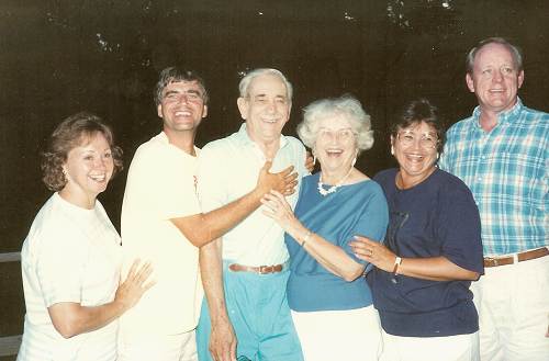23 Connie, Bill Jr., Dr. Gould, Mrs. Gould, Terry and Ron Griffen