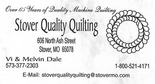 46 Stover Quality Quilting