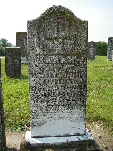 18 Sarah Miller Tombstone