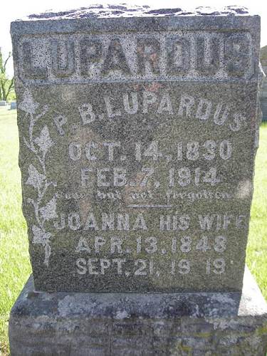 32 Peter Lupardus Tombstone