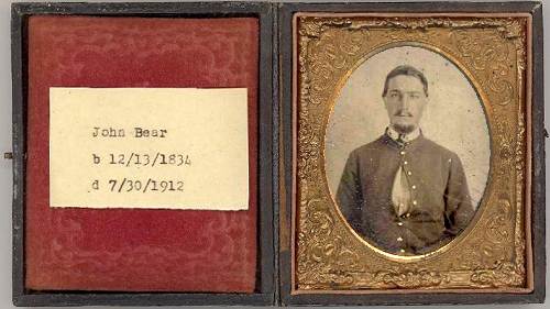 21 John Bear in Civil War Uniform