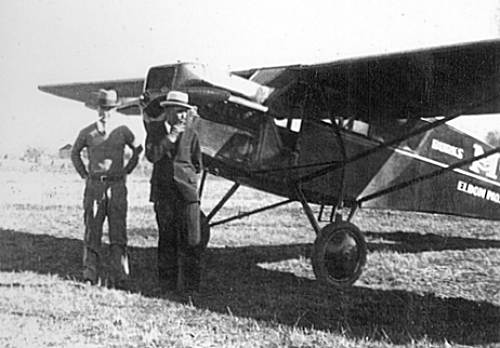 10 Mr. Burks, Pilot and Harry Tompkins