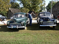 49 1947 Ford Club Coupe & 1947 Ford Business Coupe owned by Dr. and Mrs. Paul Howard