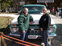 51 Hilary and Susie Rush - Grandchildren of Sharon Rush - 1966 Ford 250 Pickup