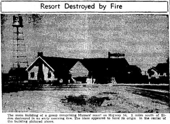 26 Musser Fire Photo - Jefferson City Post Tribune - 16 Jan 1940
