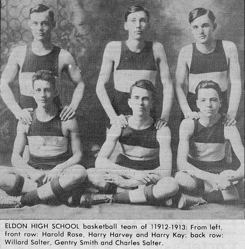 31 EHS Basketball Team - 1912-1913