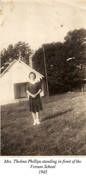 Vernon School - Thelma Phillips - 1945