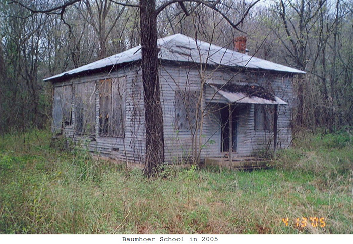 Baumhoer School House in 2005