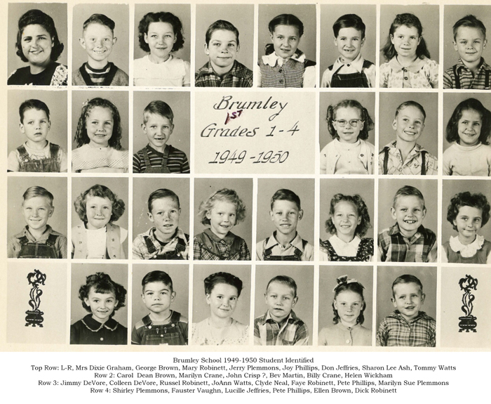 Brumley School - 1949-1950