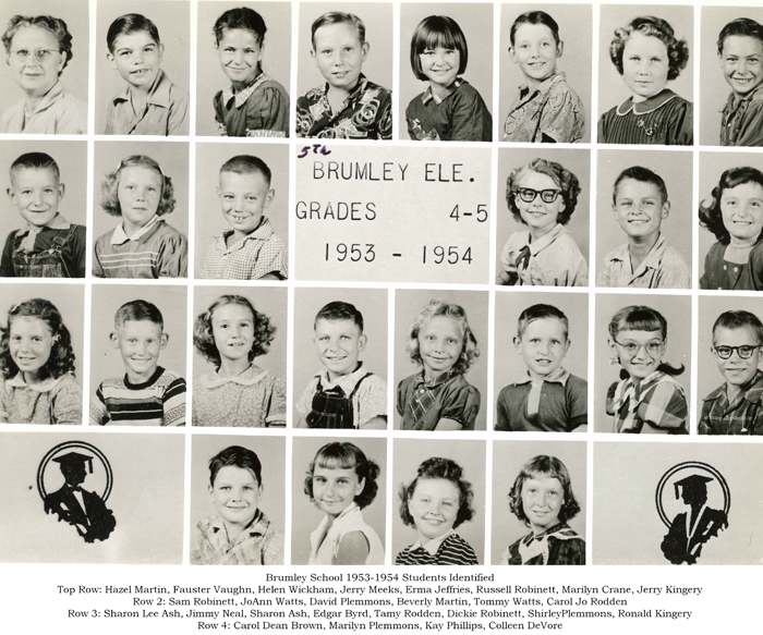 Brumley School - 1953-1954