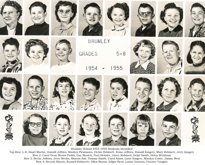 Brumley School - 1954-1955