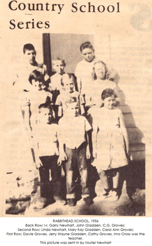 Rabbithead School Class - 1956