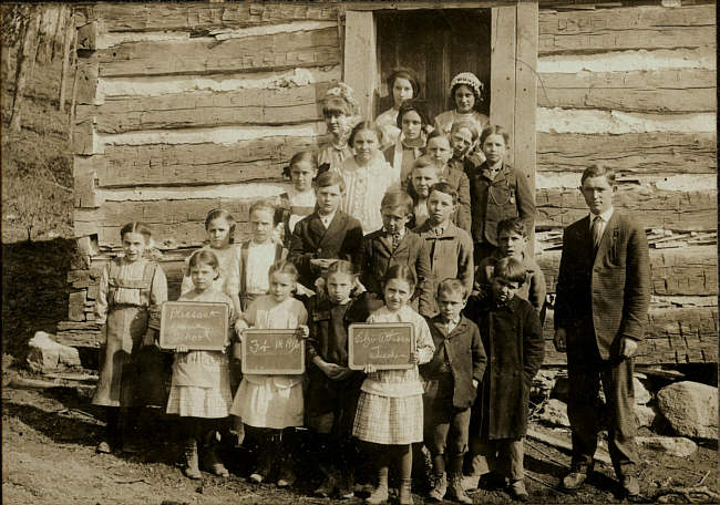  Pleasant Grove School 18 Feb 1916 