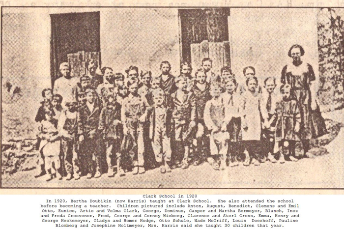 Clark School Students - 1920