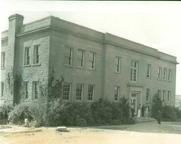  A general view of the administration and class room building. 