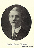 Daniel Fraser Thomson (1850-1924) soldier, teacher, newspaperman, Assst. Adjutant General, Missouri, active GAR member, and family historian.