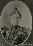 Frances Josephine Hespiana (Thomson*) Wright (1853-1905); dau.  of Thomas Arrington and Kerenhappuch (Sellers) Thomson*; granddaughter of pioneer poet Henry Thompson-Tomson* and Elizabeth Lee; m. Julius Millford Wright Jan. 1, 1871; mother of Oliver Lee, Bertha Alpharetta, Maggie Edith, Daniel Paul, and Susan Kerenhappuch Wright.  Josephine and Julius left Miller County Missouri in about 1880 and made their home in Hot Springs, AR.  She died Sept. 1, 1905 after surgery at Mullanphy hospital in St. Louis, MO and is interred at Greenwood Cemetery in Hot Springs, AR.  ( *Thomas Arrington Thomson's father,  Henry Thompson, decided late in life to change the spelling of his name to Tomson.   This created a lot of confusion among his children.  Some changed their names  to  'Tomson',  some to 'Thomson' and some  not at all.)